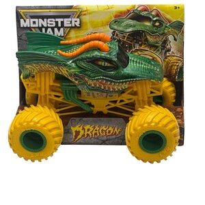 Monster Jam Dragon Monster Truck - Green and Yellow